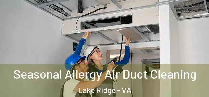  Seasonal Allergy Air Duct Cleaning Lake Ridge - VA
