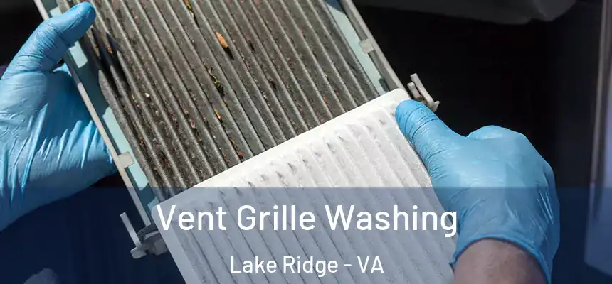  Vent Grille Washing Lake Ridge - VA